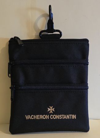 Pochette Vacheron Constantin noire avec mousqueton état neuf