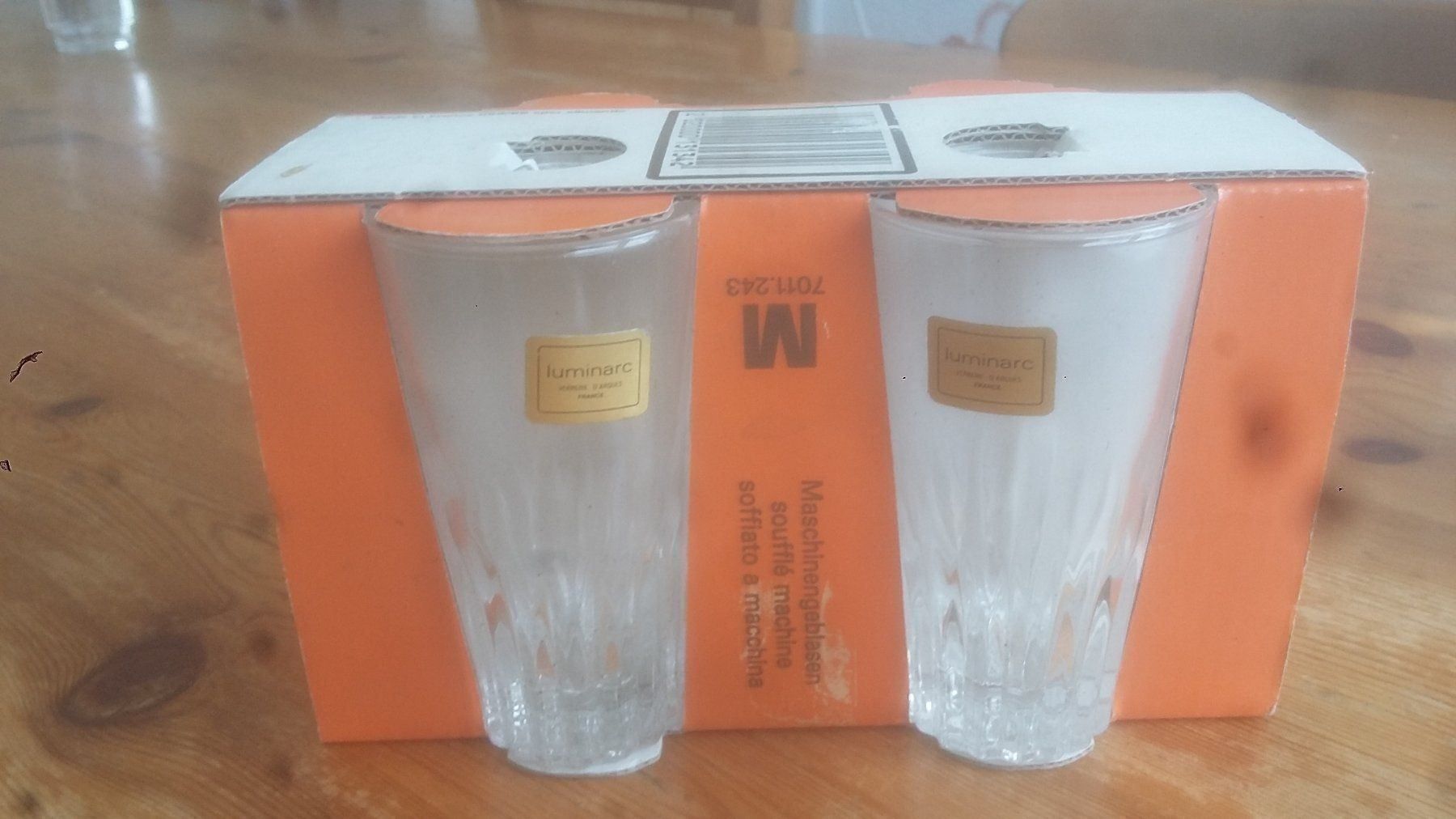 Bicchieri: 4 verres à vin blanc(Neufs) – Nuovo e nell'imballaggio originale da Miecourt venduto da Marly1 1