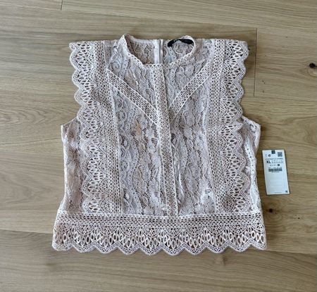Zara Bluse Spitze neu mit Etikett