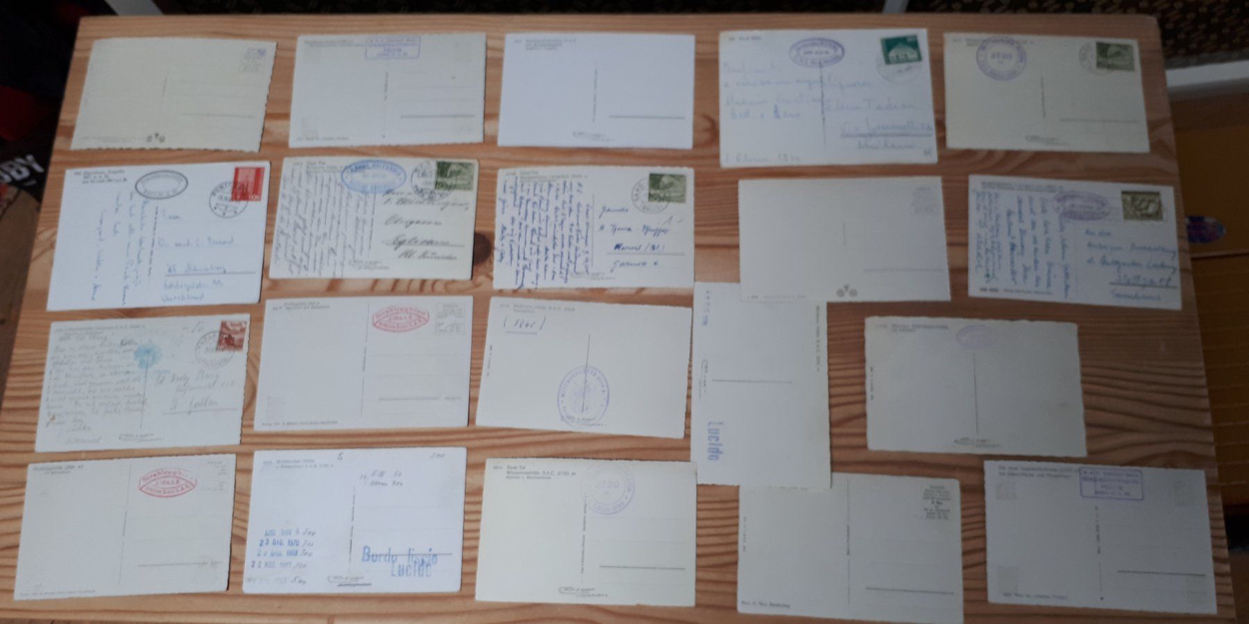 Cartoline postali: 20 AK Schweizer Berghütten s/w – Usato da Goldiwil (Thun) venduto da chilou 3