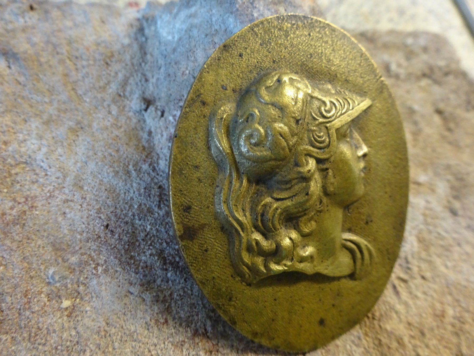 Sculture & Statue: Bronze Portrait Alexander / 18Jh. – Usato da Esslingen venduto da FetteSchnecke 1