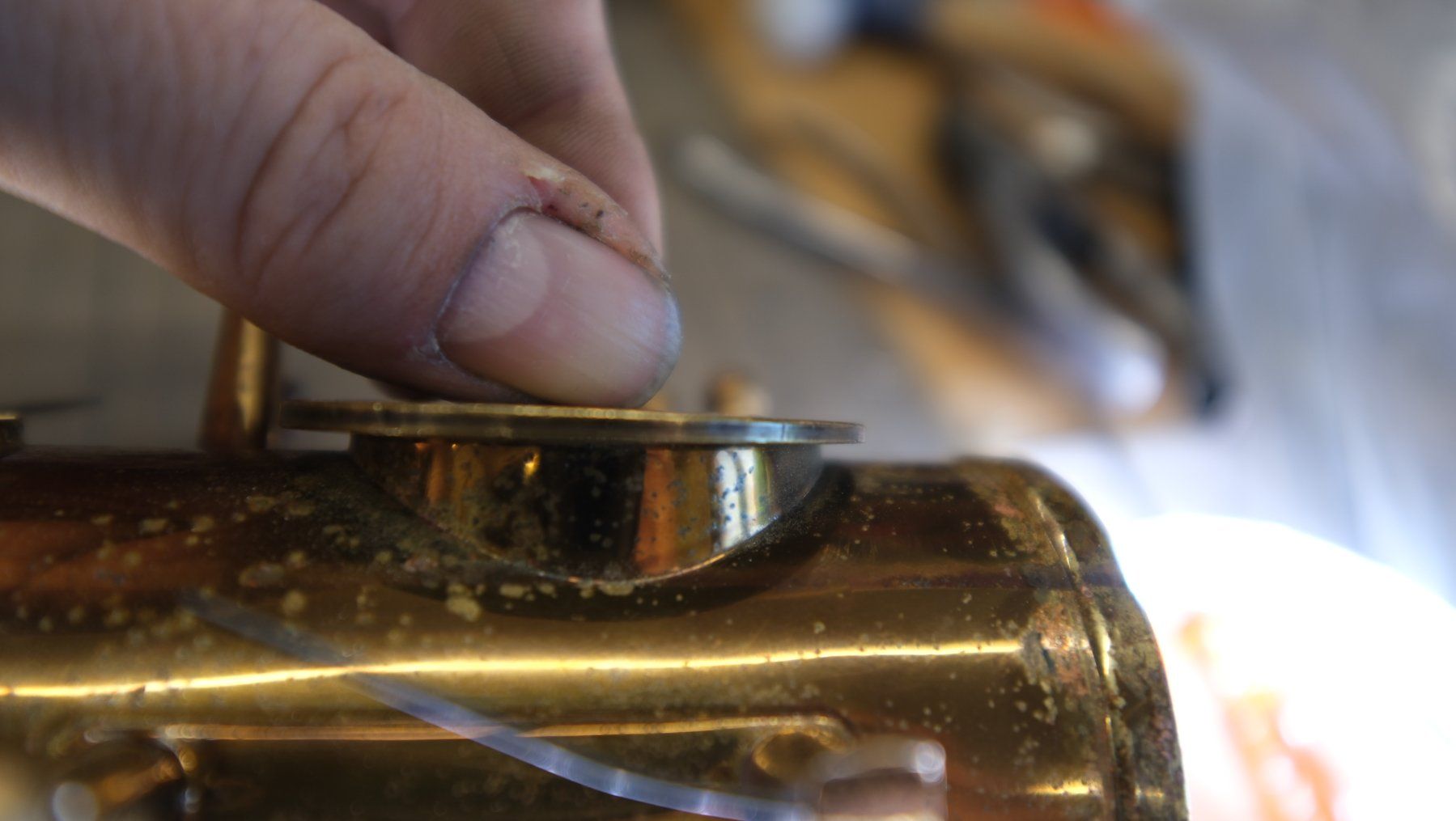 Strumenti musicali: Tenor-Saxofon Selmer Super Balanced Action restauriert – Usato da Olten venduto da saxofonwerkstatt1 6
