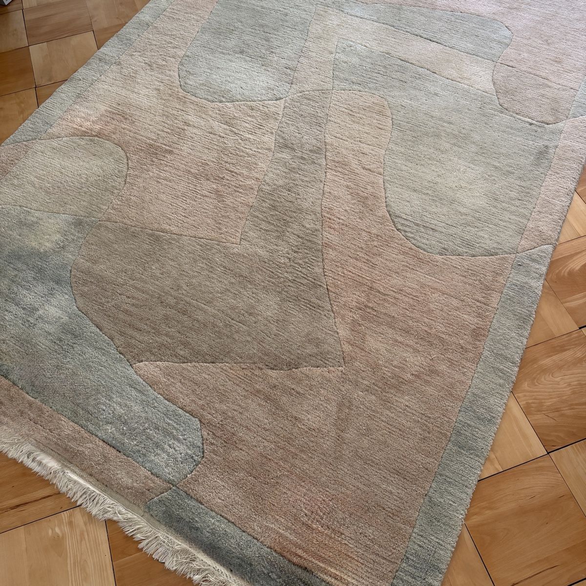 Teppiche: Abstrakter Wollteppich – Gebraucht aus Zürich von kuh_tm7m 1