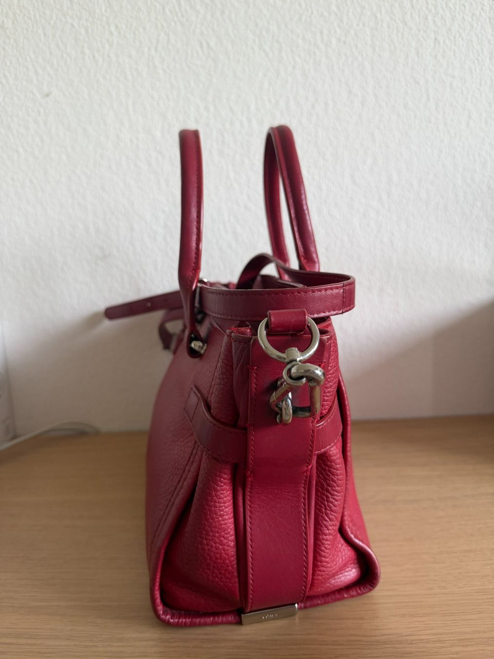 Coach Borse da donna: Elegante rote Ledertasche von Coach – Usato da Basel venduto da yuy_79gs 3