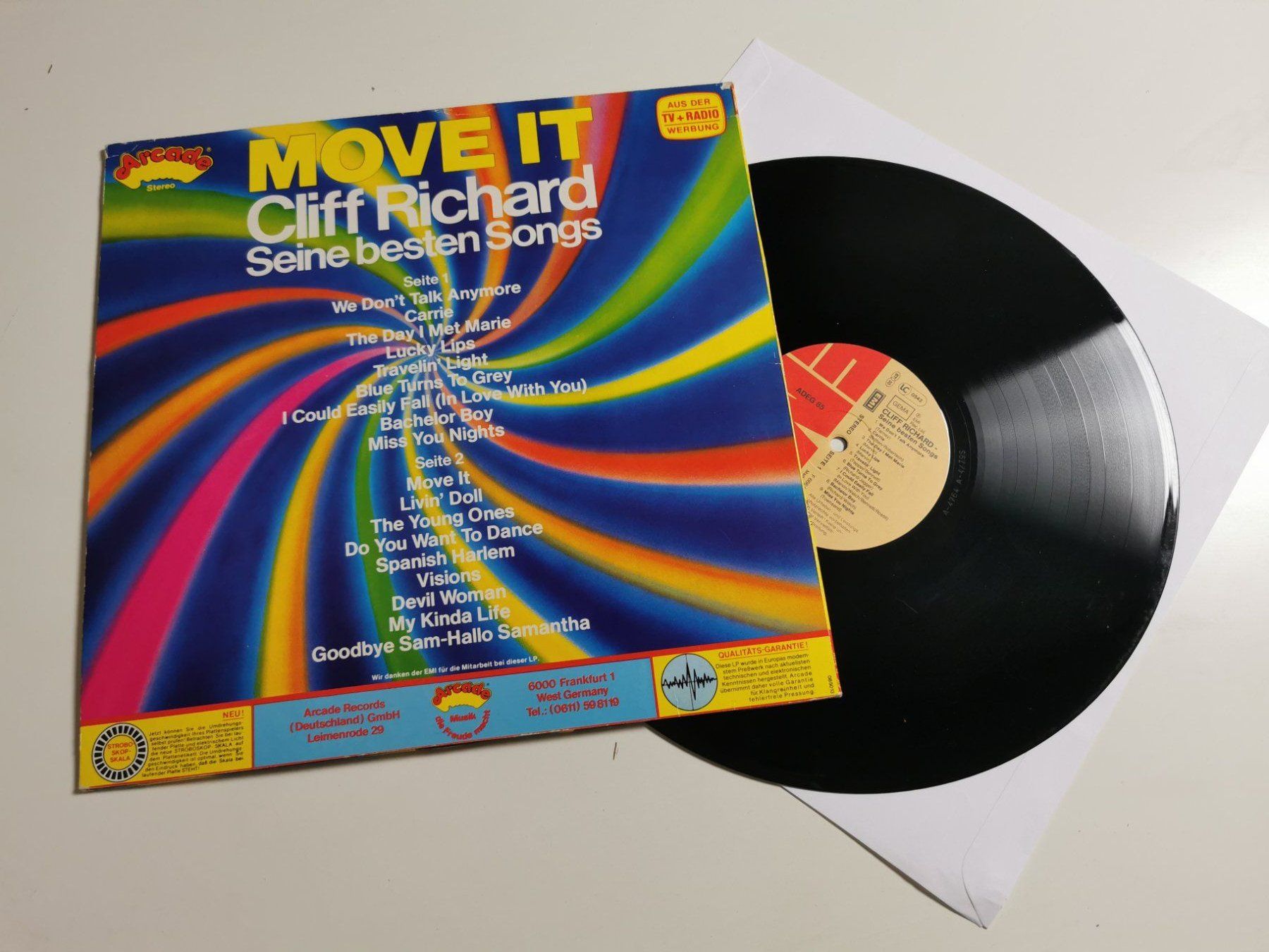 Vinyles: CLIFF RICHARD - MOVE IT – D'occasion à Grafenried par House-of-Oldies 1