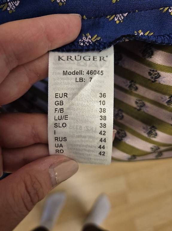 Kleider: Original Krüger Dirndl Gr. 36 – Gebraucht aus Schaffhausen von RK205 3