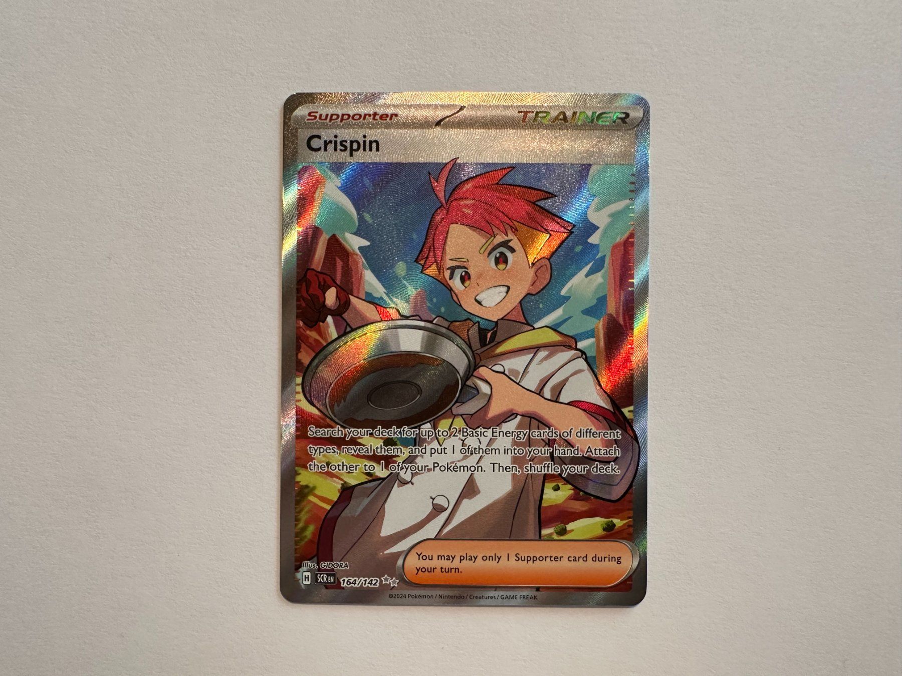 Pokémon Carte collezionabili: Trainer Crispin Stellar Crown EN – Nuovo (secondo la descrizione) da Hagendorn venduto da Pokecollectorch 1