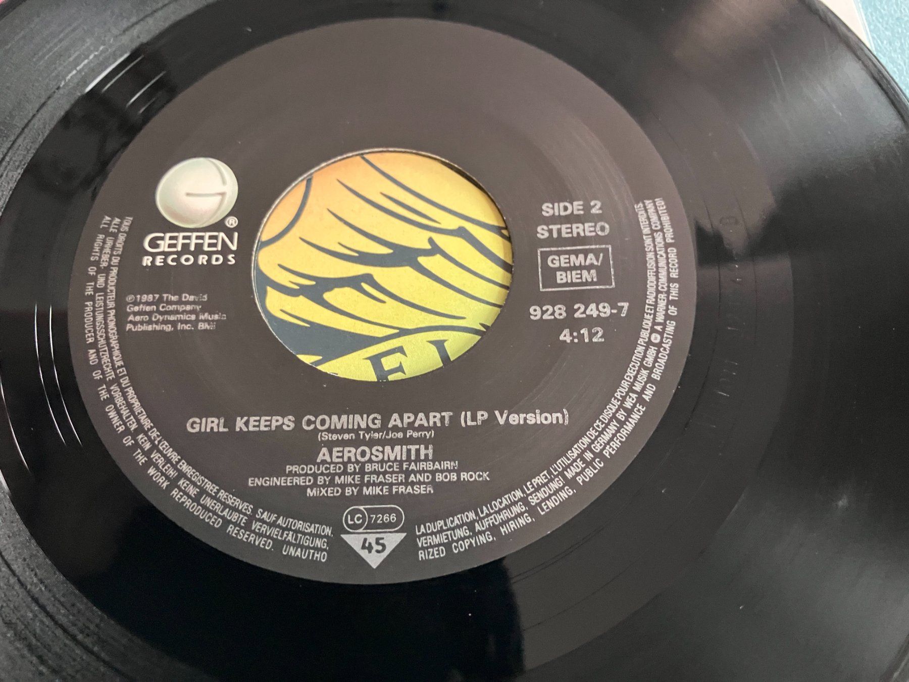 Dischi in vinile: Aerosmith – Usato da Aarwangen venduto da Jukebox3 5