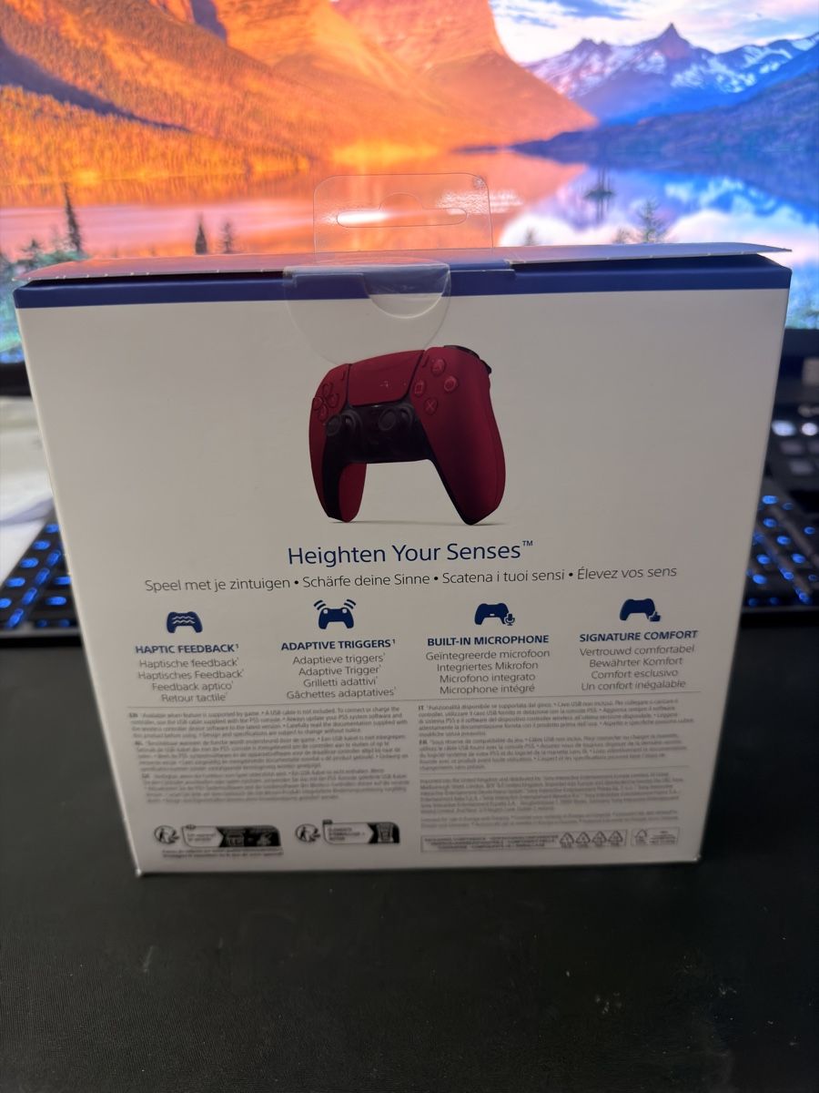 Sony Manettes: PS5 DualSense Controller Cosmic Red  – Neuf avec emballage d'origine à Selzach par SiendoGaming 1