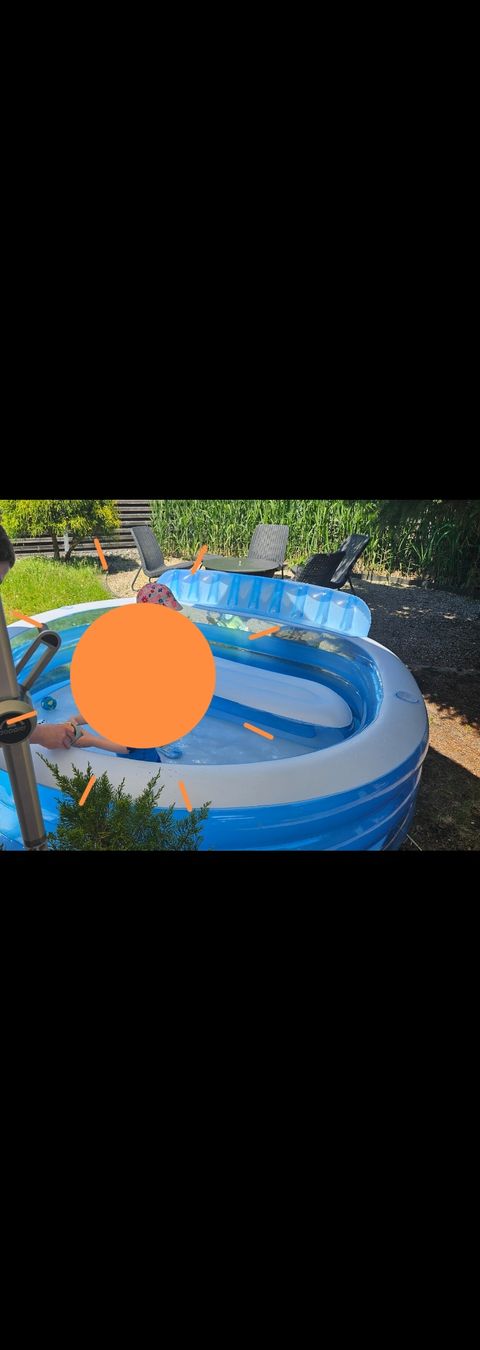 Intex Piscine: Intex Pool Rund mit Sitzbank – Usato da Rheinfelden venduto da sanday95 1