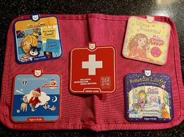 5 tigertones Hörspielkarten (tigercards) inkl. Etui
