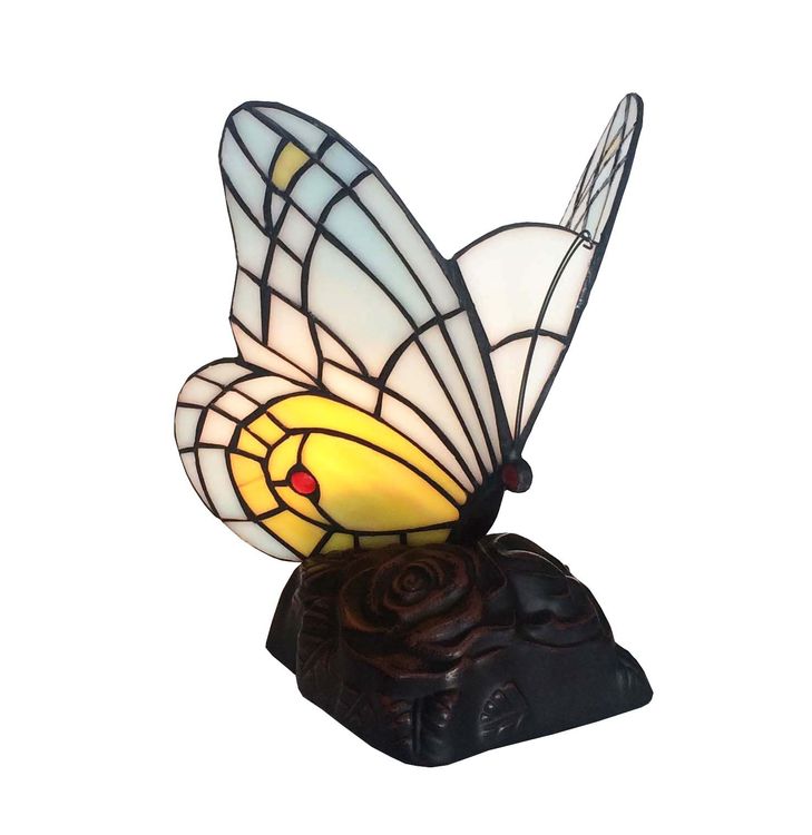 Tiffany Tischlampe Schmetterling - Ideal als Geschenkidee | Kaufen auf ...