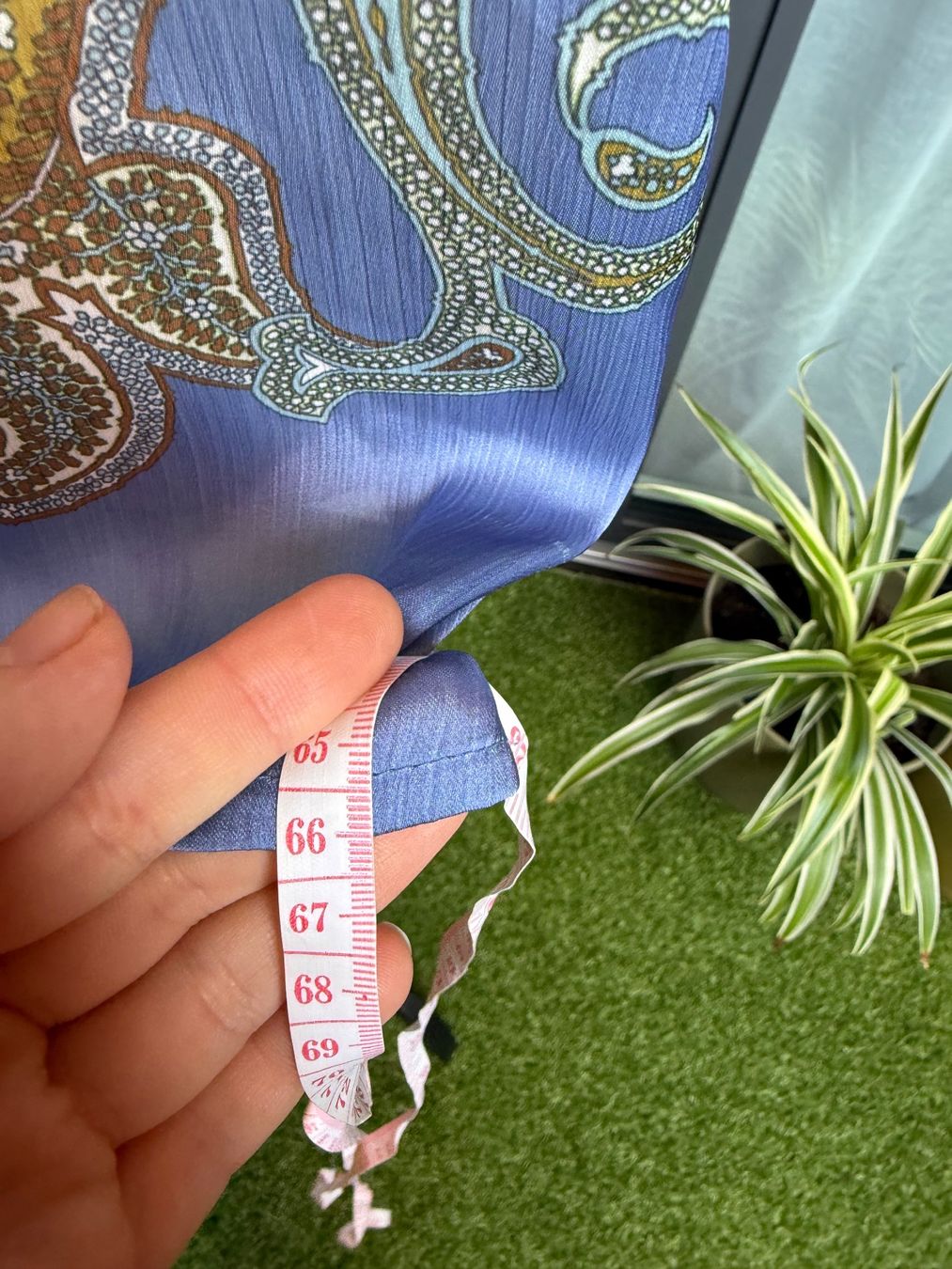 Camicette: Edle Sommer-Bluse mit Paisleymuster, Grösse M – Usato da Riehen venduto da ann_76jw 5