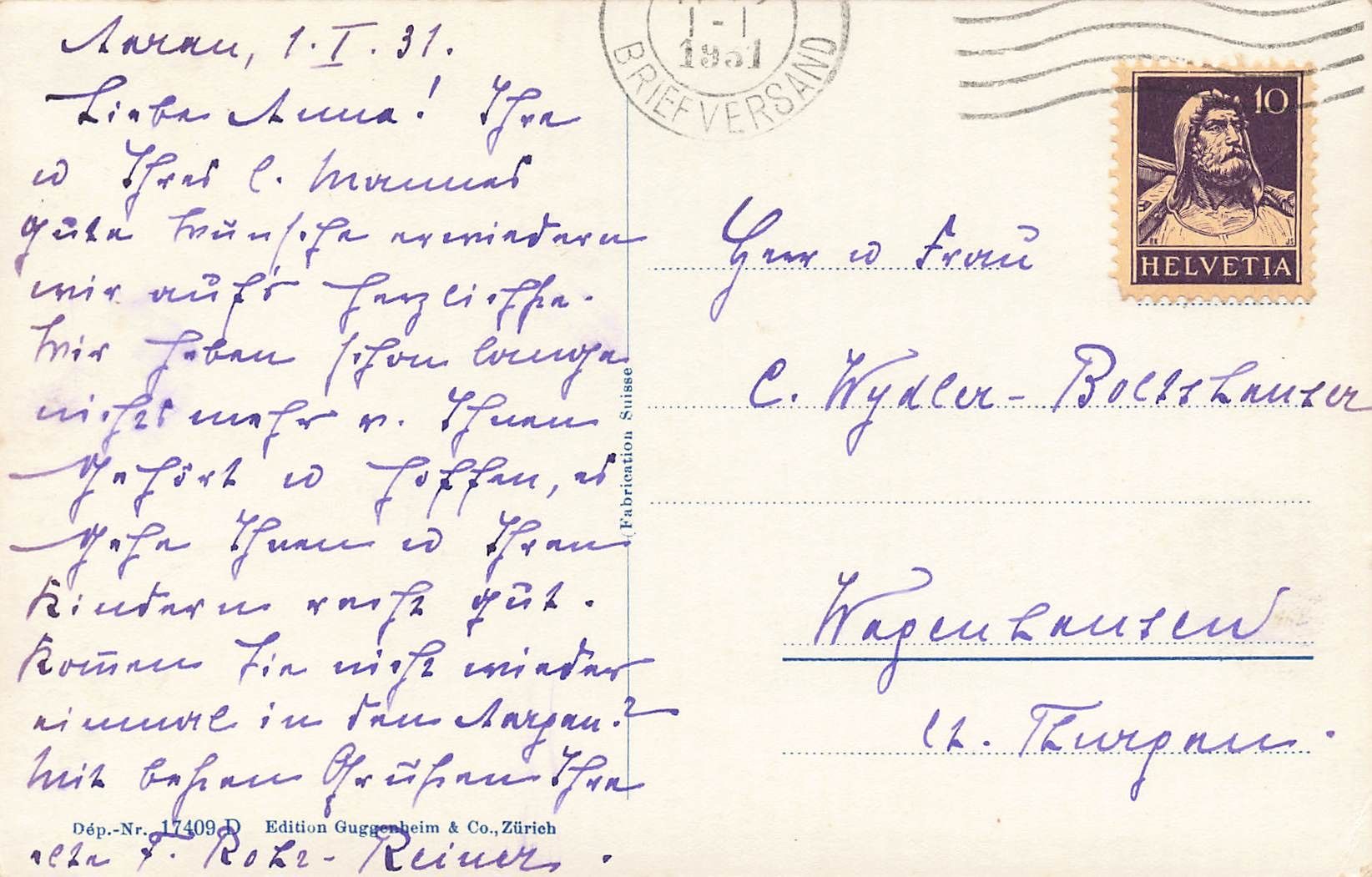 Cartes postales: Aarau – D'occasion à Biasca par Blenio71 1