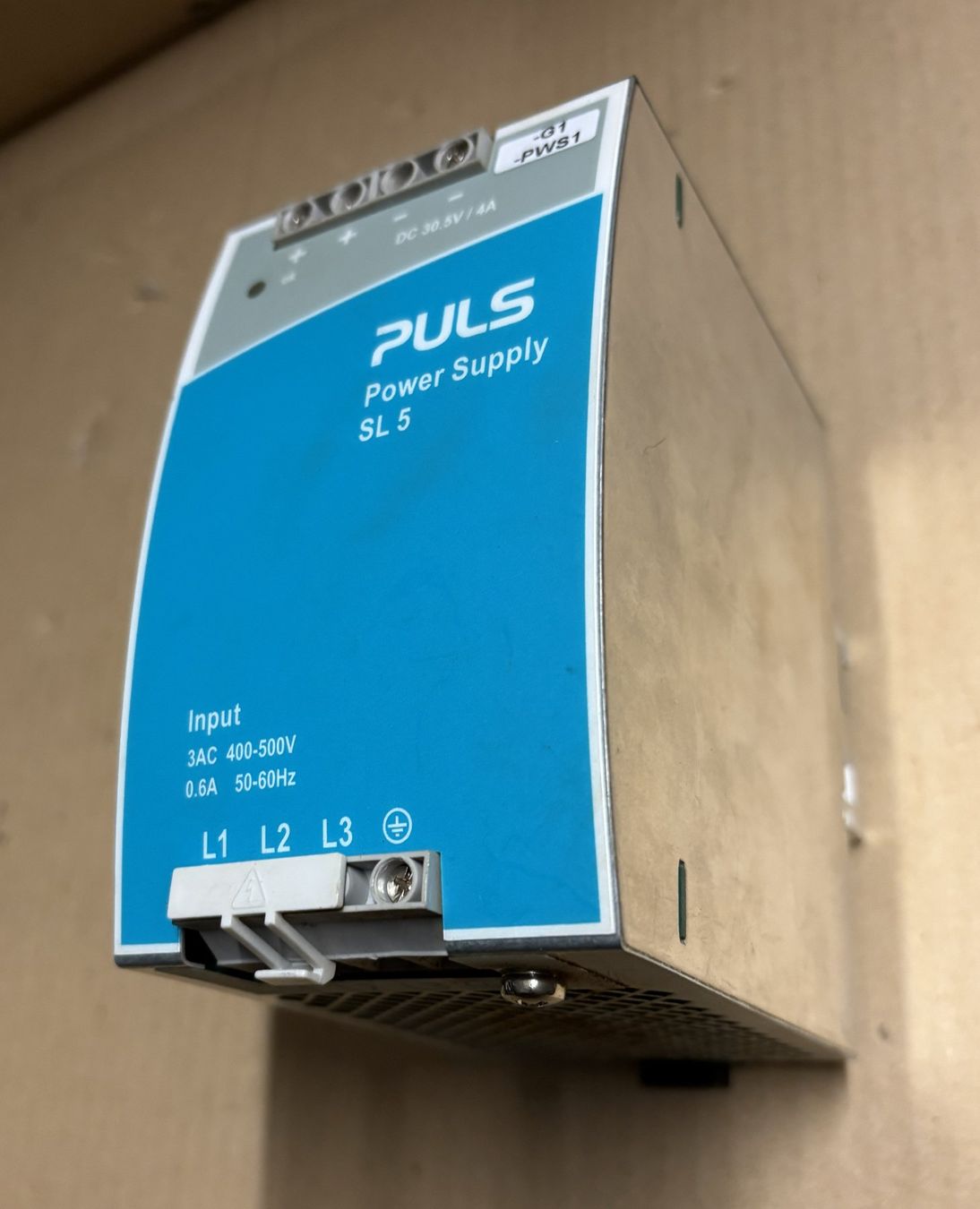 Componenti elettronici: Puls Netzteil 24VDC Type SL5 Power Supply – Usato da Sins venduto da 3985schluckti 3