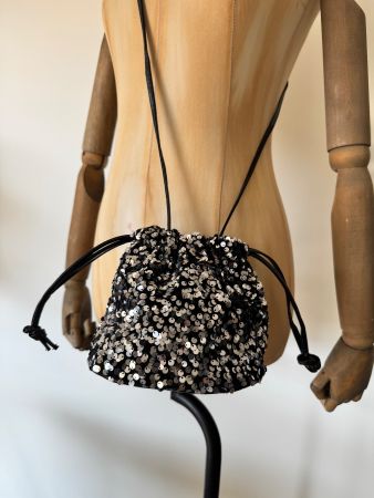 Glamouröse Mini-Tasche mit Pailletten NEU – ab 1 CHF!