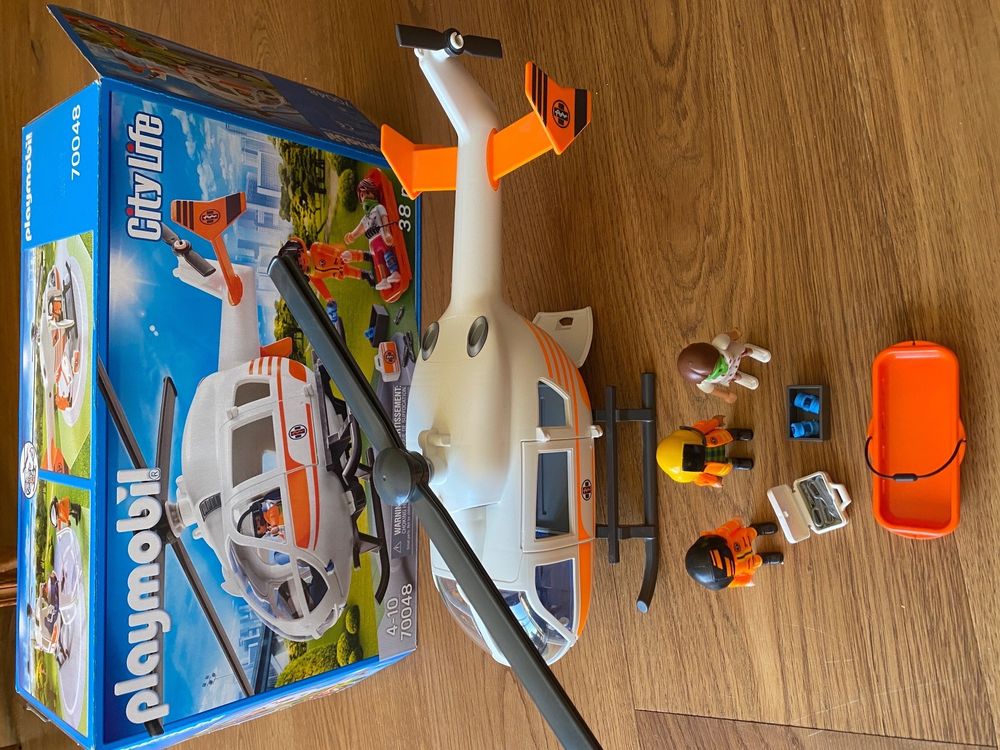 Playmobil 71203 City Life Reddingshelikopter