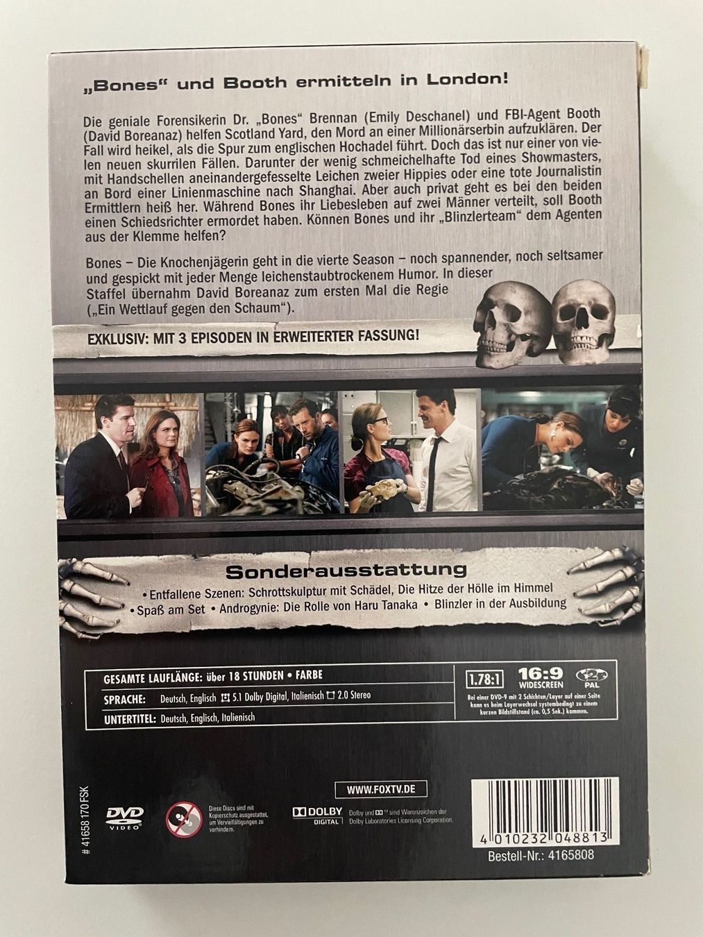 Tutti i DVDs: Bones - Season 4 – Nuovo (secondo la descrizione) da Riehen venduto da M.S.DVD 5