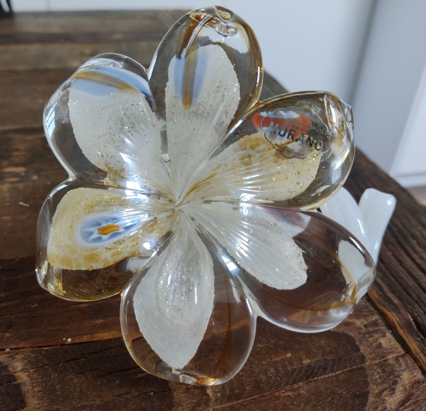 Murano Tutte le decorazioni: Murano Glas Deko Blume  – Usato da Veltheim AG venduto da Pela4