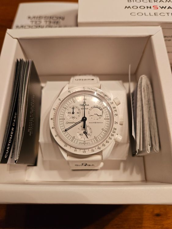 Swatch Orologi: Omega x Swatch Moonswatch Mission to the Moon NEU – Nuovo e nell'imballaggio originale da Brittnau venduto da Lexmark77 2