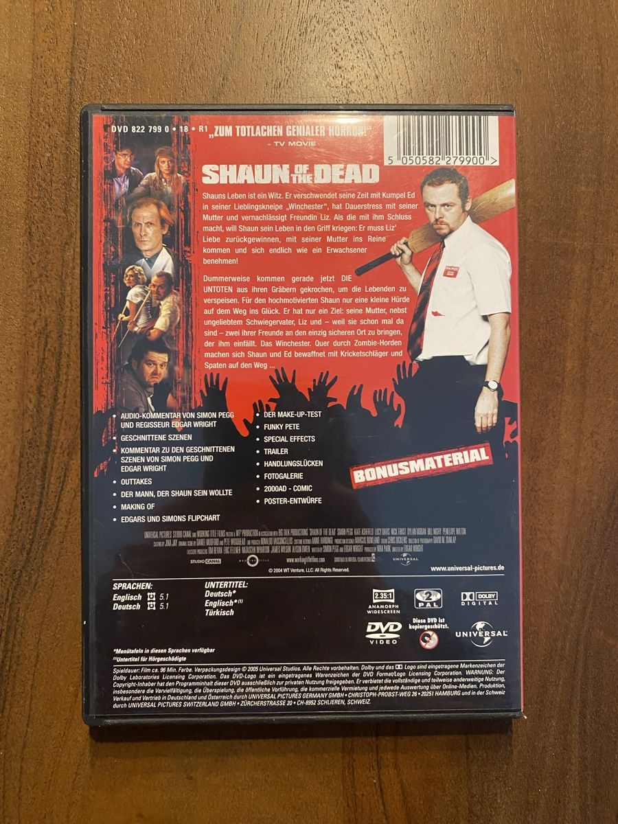 Alle DVDs: Shaun of The Dead DVD – Gebraucht aus Thunstetten von Virus_33 2