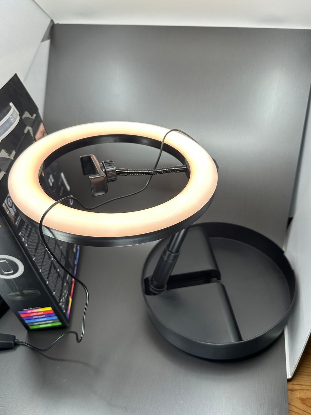Hama Lampade: Hama LED RIng Light FoldUP 102, on OVP – Usato da Arisdorf venduto da Liquidus 3
