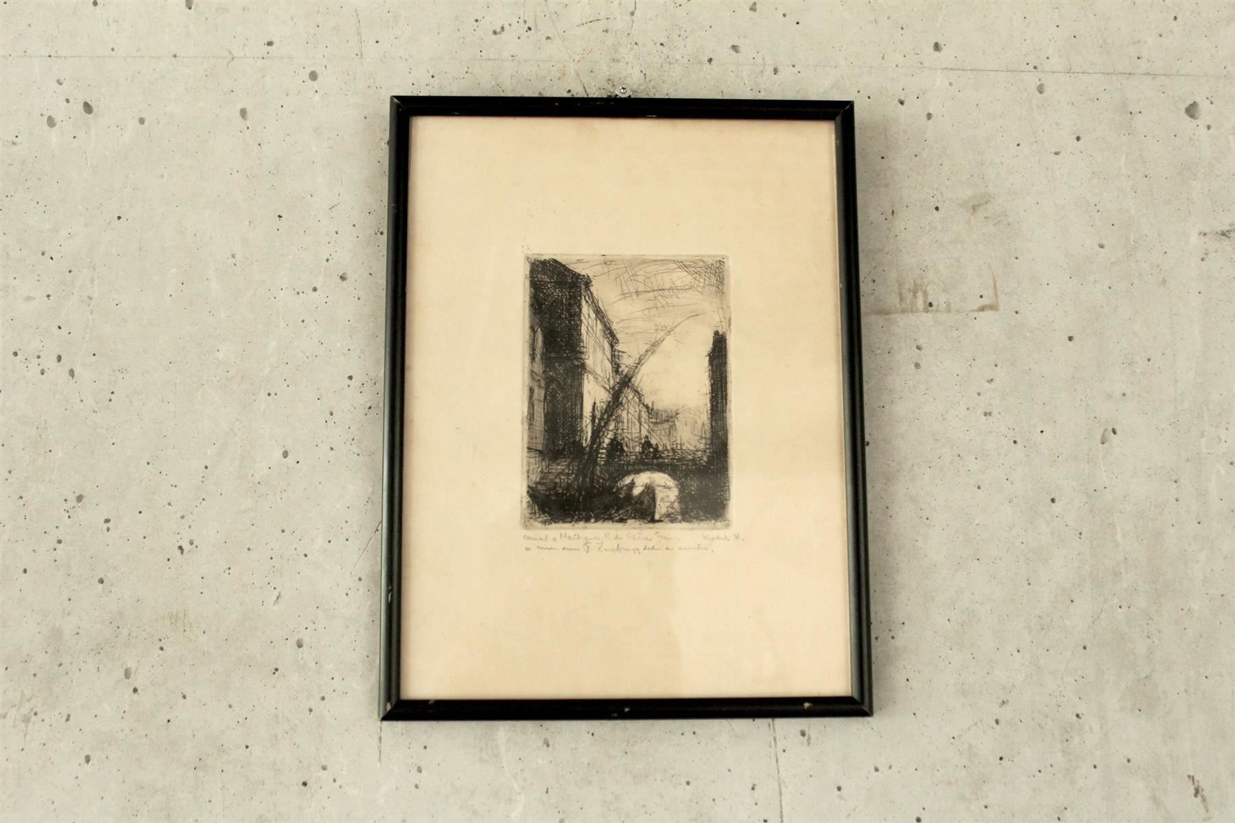 Dipinti: PIERRE ERNEST KOHL (Schweiz, 1897-1985) – Usato da Bern venduto da Vintageprints 7