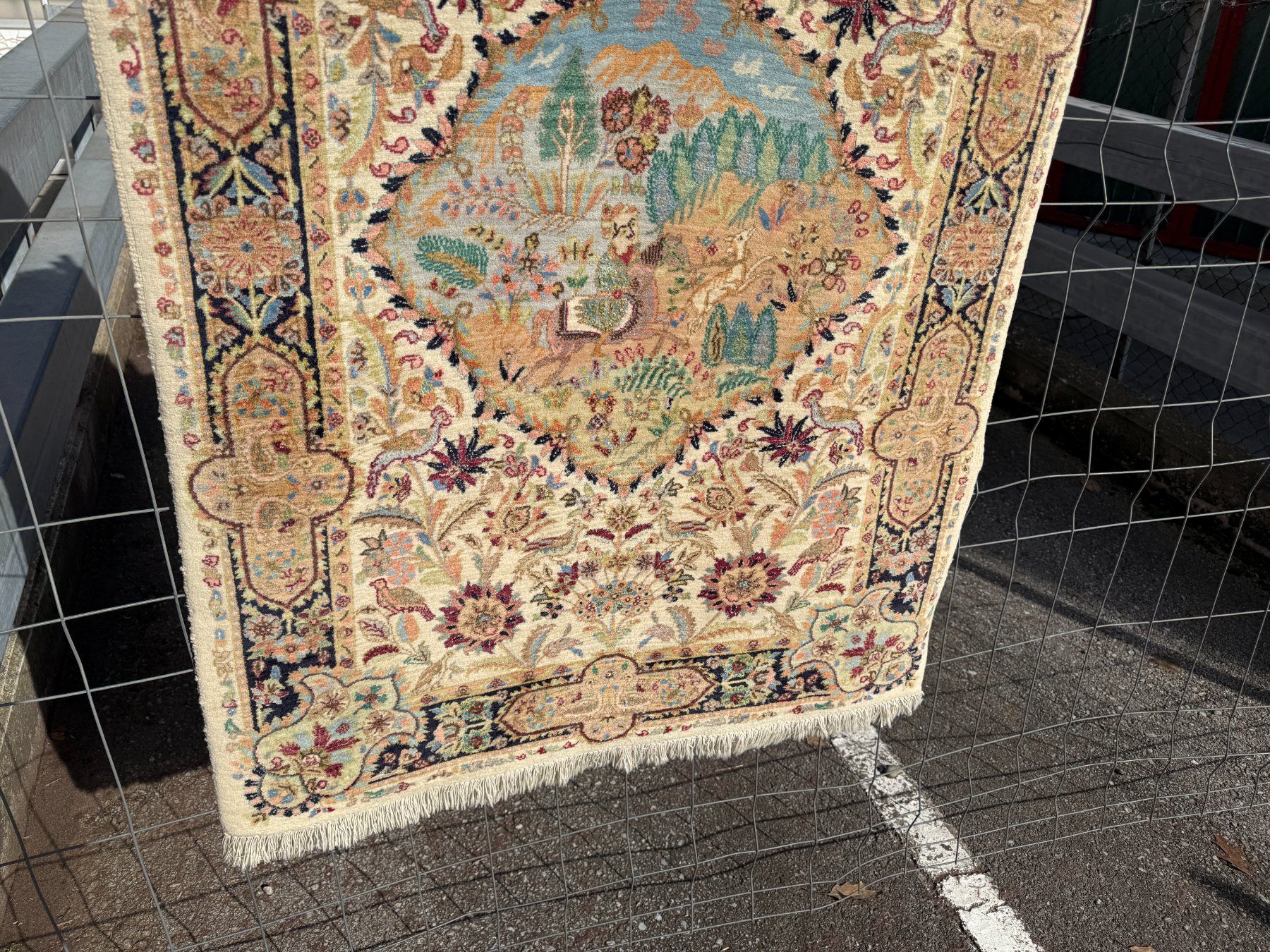 Tappeti: Tabriz Tabatabai mit Seide Teppich 140x98cm sauber – Usato da Vacallo venduto da cri_229f 4