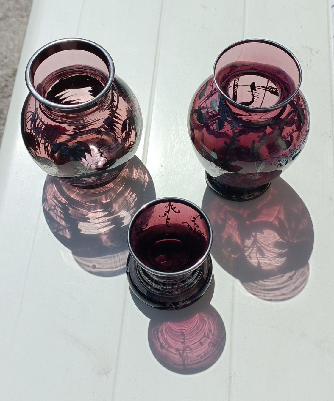Vasi & Recipienti: Vases violets, 3 pièces, Venise 1950 – Usato da Evilard venduto da mic_yp8t 2