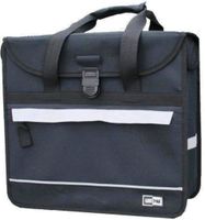 Gepäcktasche fürs Fahrrad/Velo  Fassungsvermögen 17L schwarz