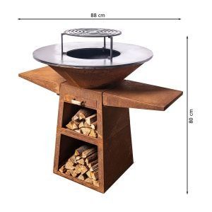 Feuerschale: Feuerschalen Grill 80 x 88  x 88 cm – Neu (gemäss Beschreibung) aus Neuenhof von jorogo 2