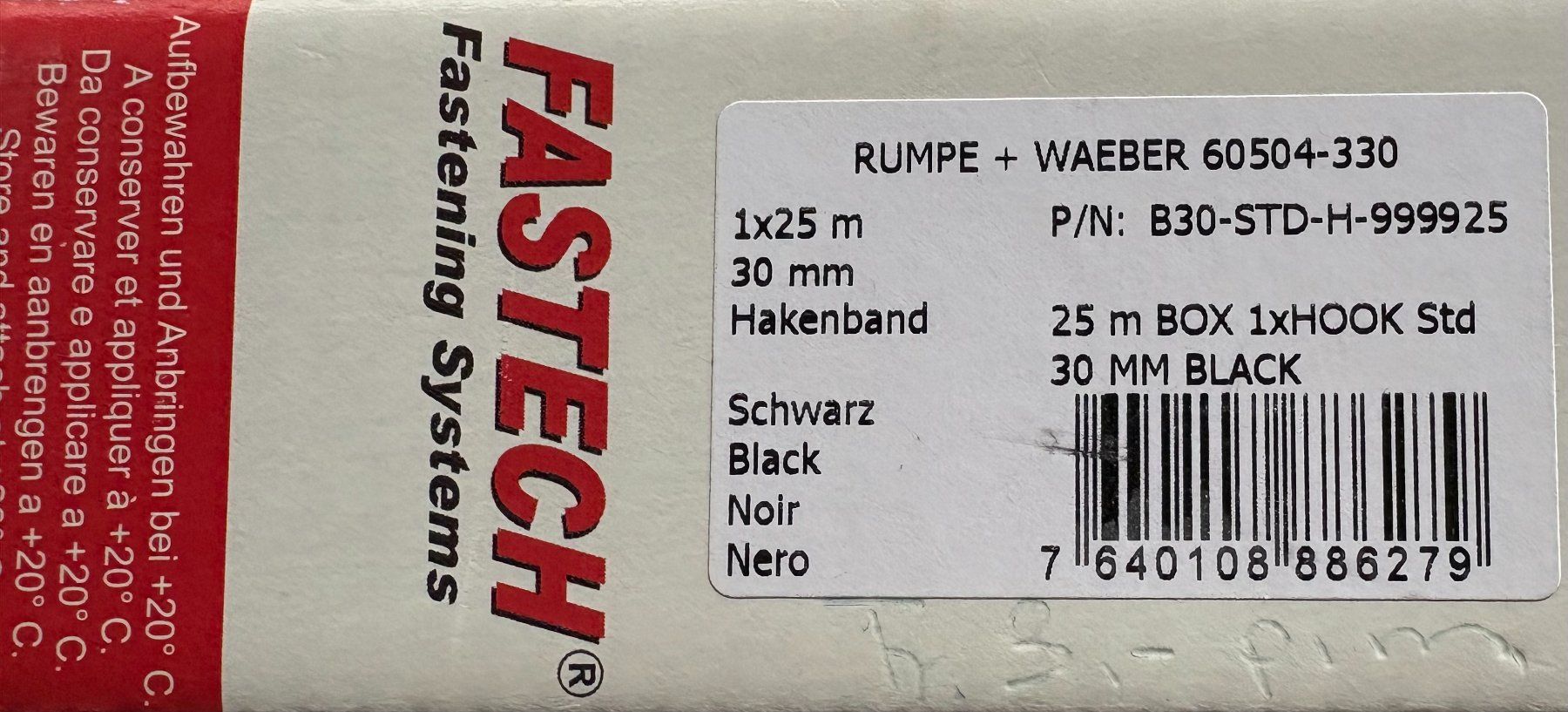 Bastelsets: KLETTBAND SCHWARZ FASTECH NEU – Neu (gemäss Beschreibung) aus Ostermundigen von Wyatt-Earp 1