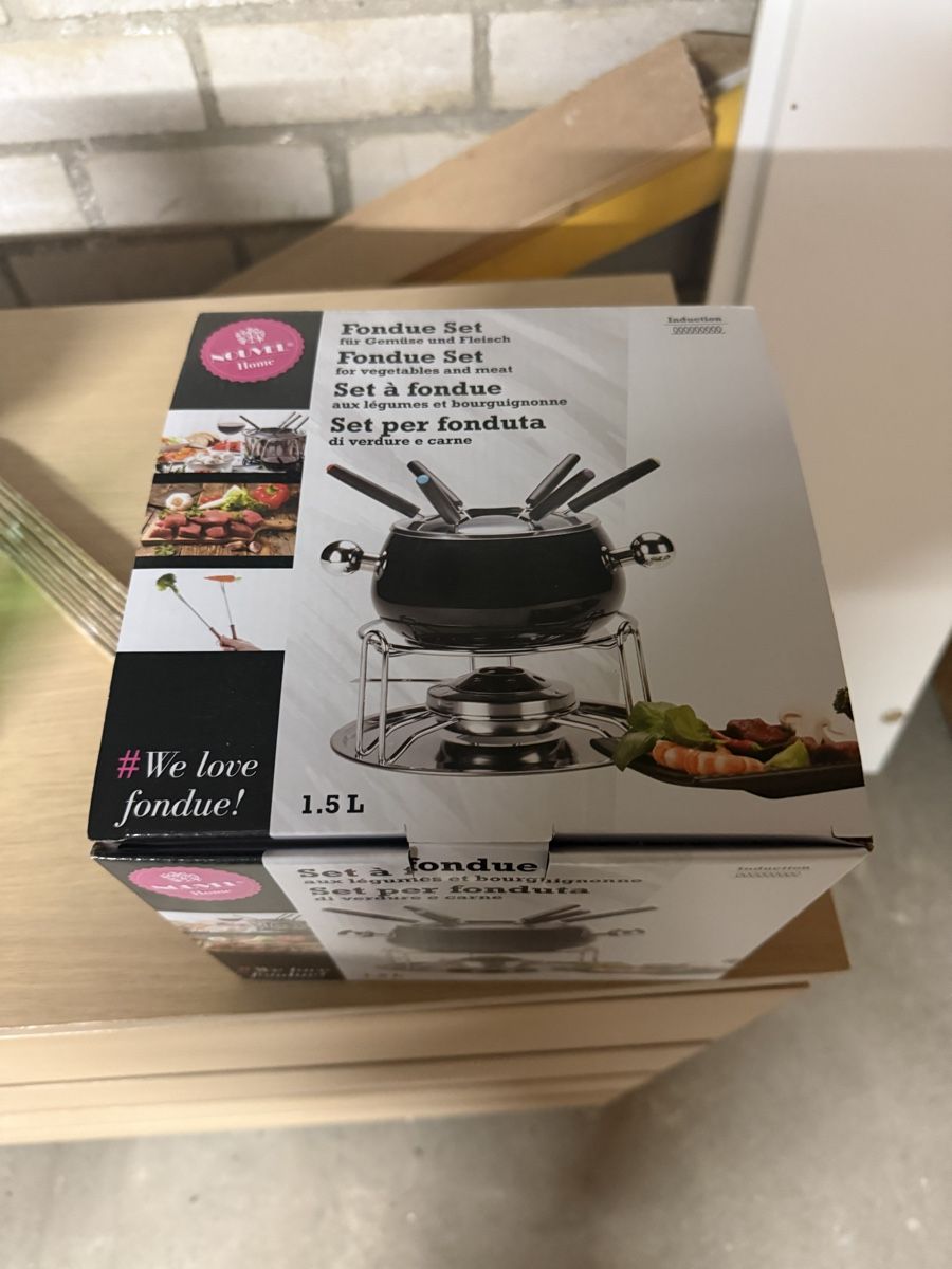 Cuisines complètes: Fondue set 6 er Fleisch und Gemüse – Neuf avec emballage d'origine à Schönenwerd par beq_6dfz