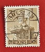 DEUTSCHES REICH VOLLSTEMEPL BRESLAU WROCLAW POLEN 1944