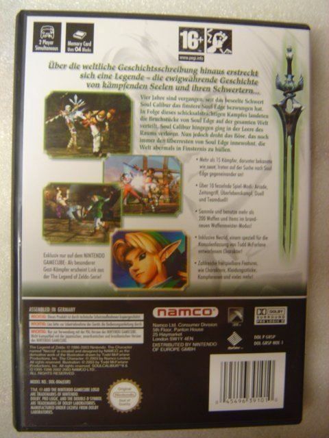 Nintendo Giochi: SoulCalibur II - Nintendo Game Cube – Usato da Pambio Noranco venduto da Pol69 2