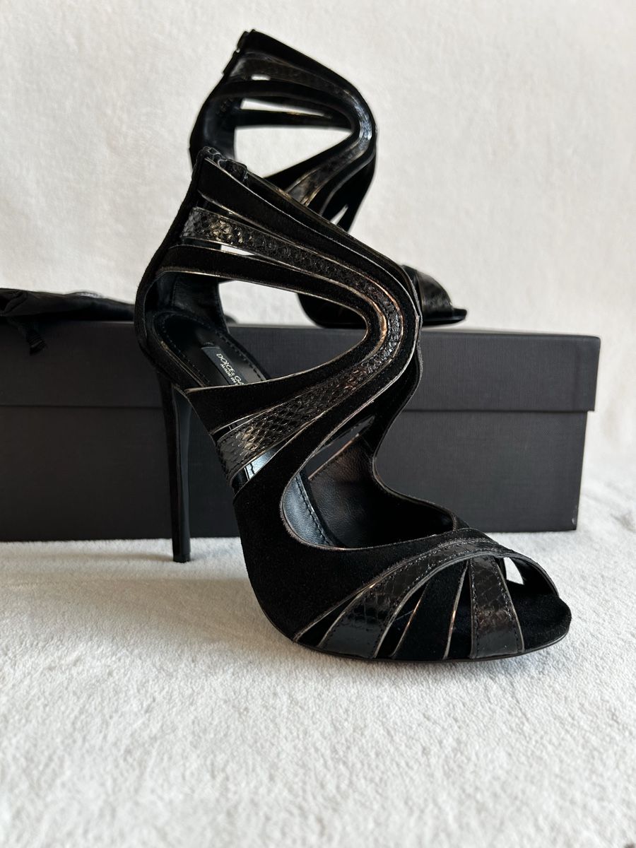 Dolce & Gabbana Damenschuhe: Dolce & Gabbana Pumps Sandal – Neu und originalverpackt aus Davos Dorf von Juszy-Shop