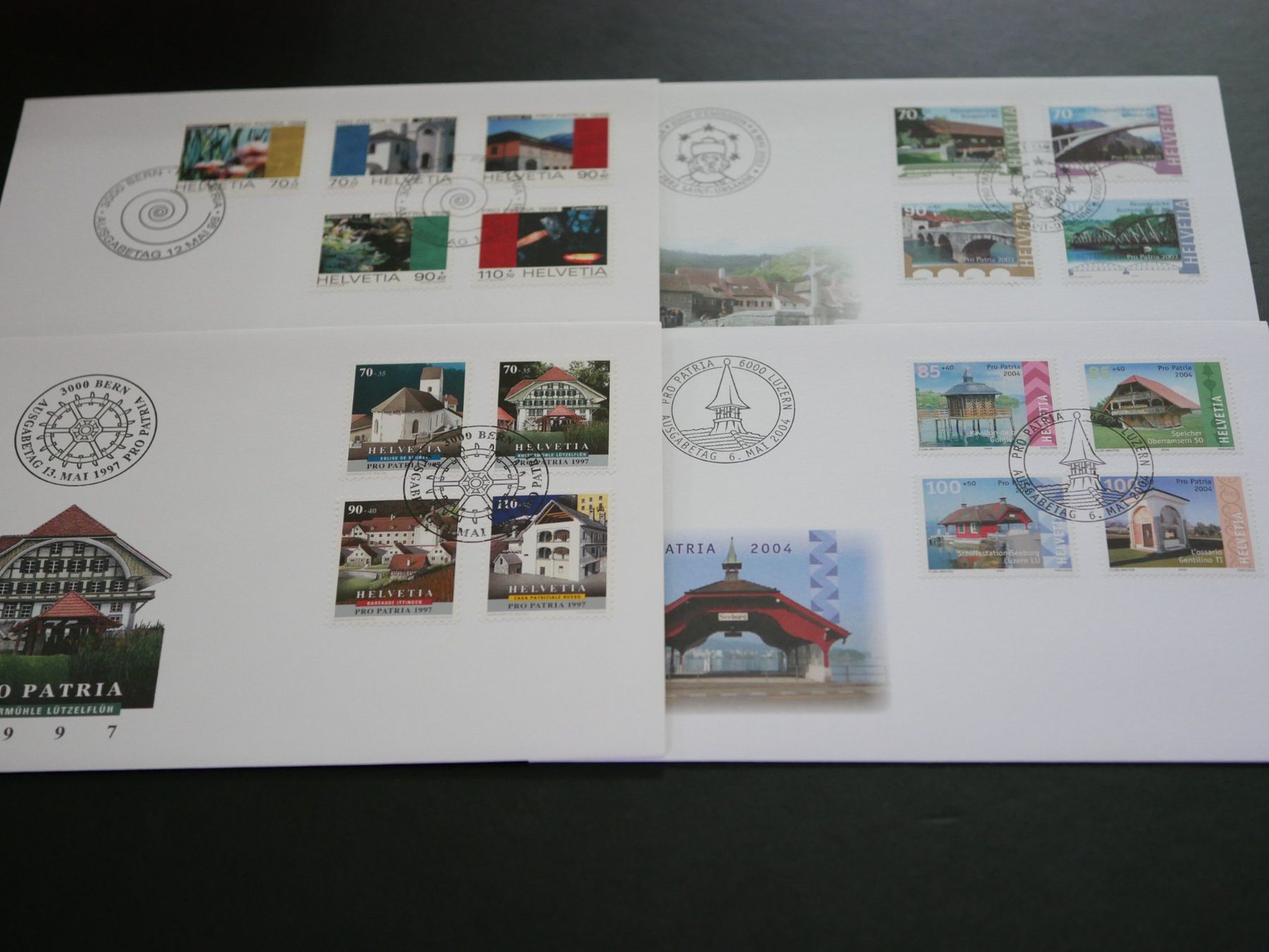 Tutti i francobolli: 12 x Sonderbriefe Pro Patria ***TOP*** – Nuovo e nell'imballaggio originale da Kreuzlingen venduto da Samson01 2