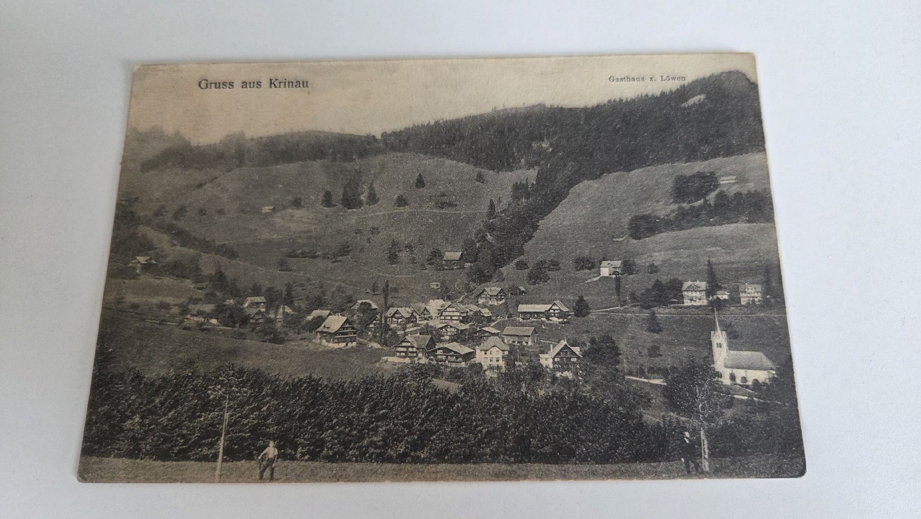 Ansichtskarten: 1912 Ansichtskarte Krinau – Gebraucht aus Arni AG von Moth68