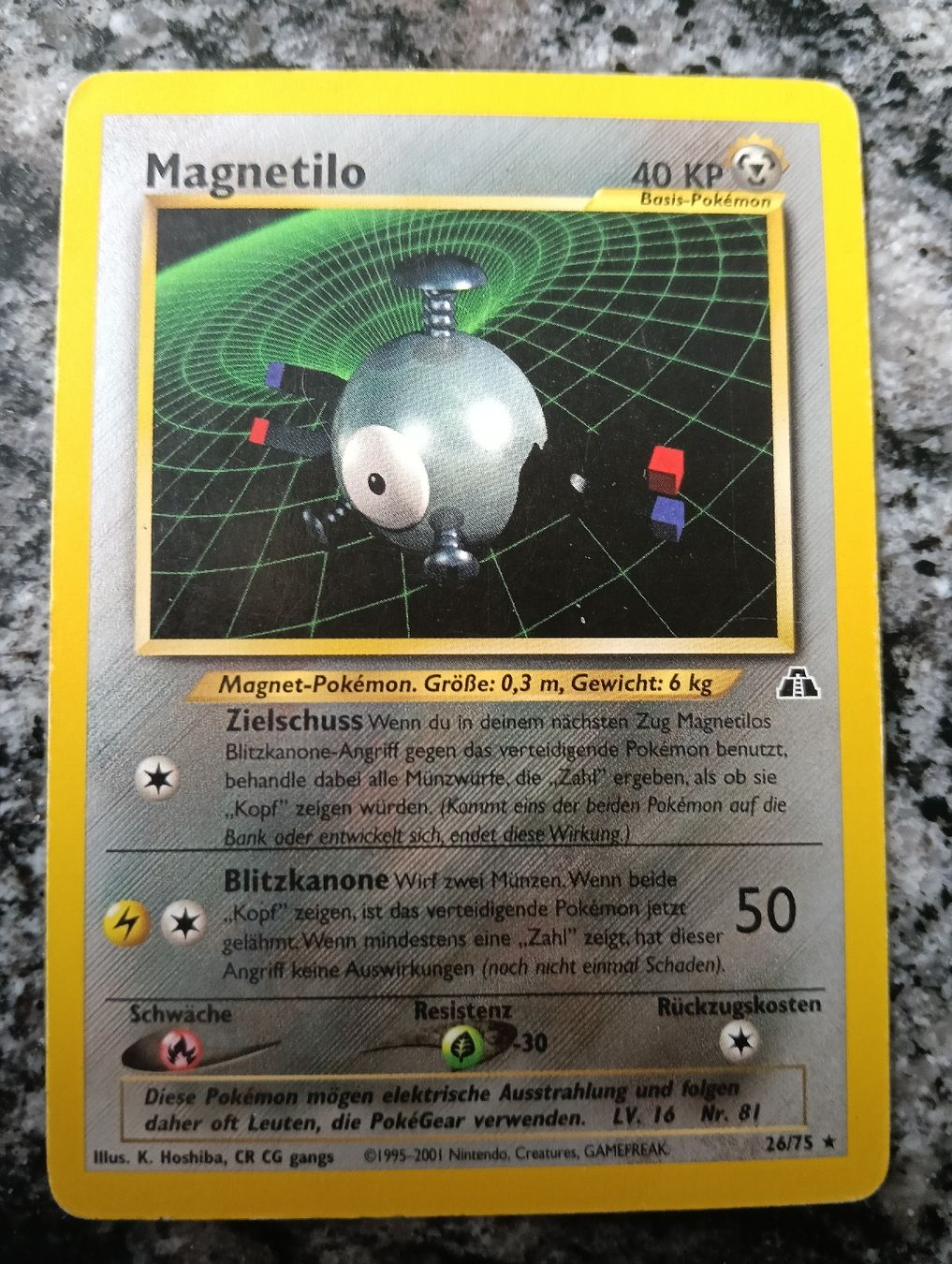Pokémon Carte collezionabili: Magnetilo Pokemon Karte – Usato da LEUZIGEN venduto da mic_sdh5