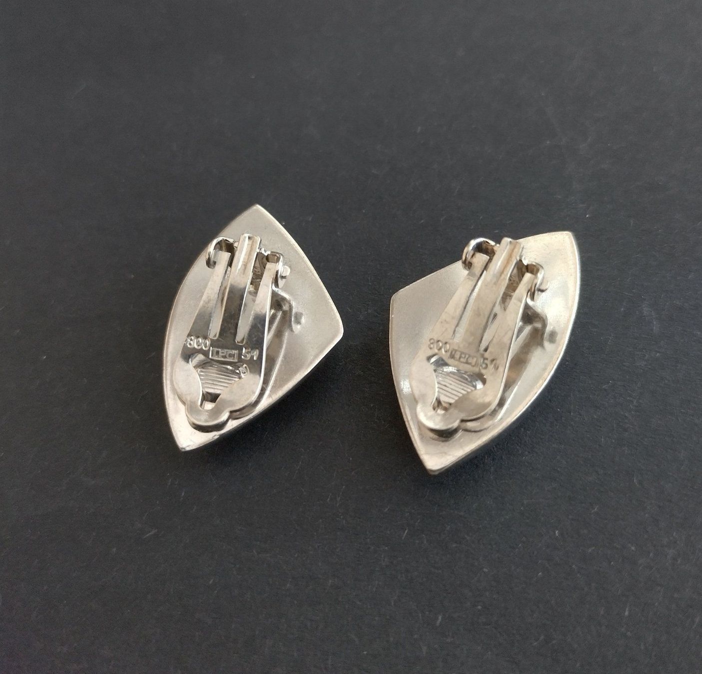 Ohrringe & -stecker: CLIPS OHRRINGE SILBER 800 925 BICOLOR – Gebraucht aus Romanshorn von BoutiqueA 4