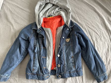 Steiff Jeansjacke Jacke Übergangsjacke Gr. 116