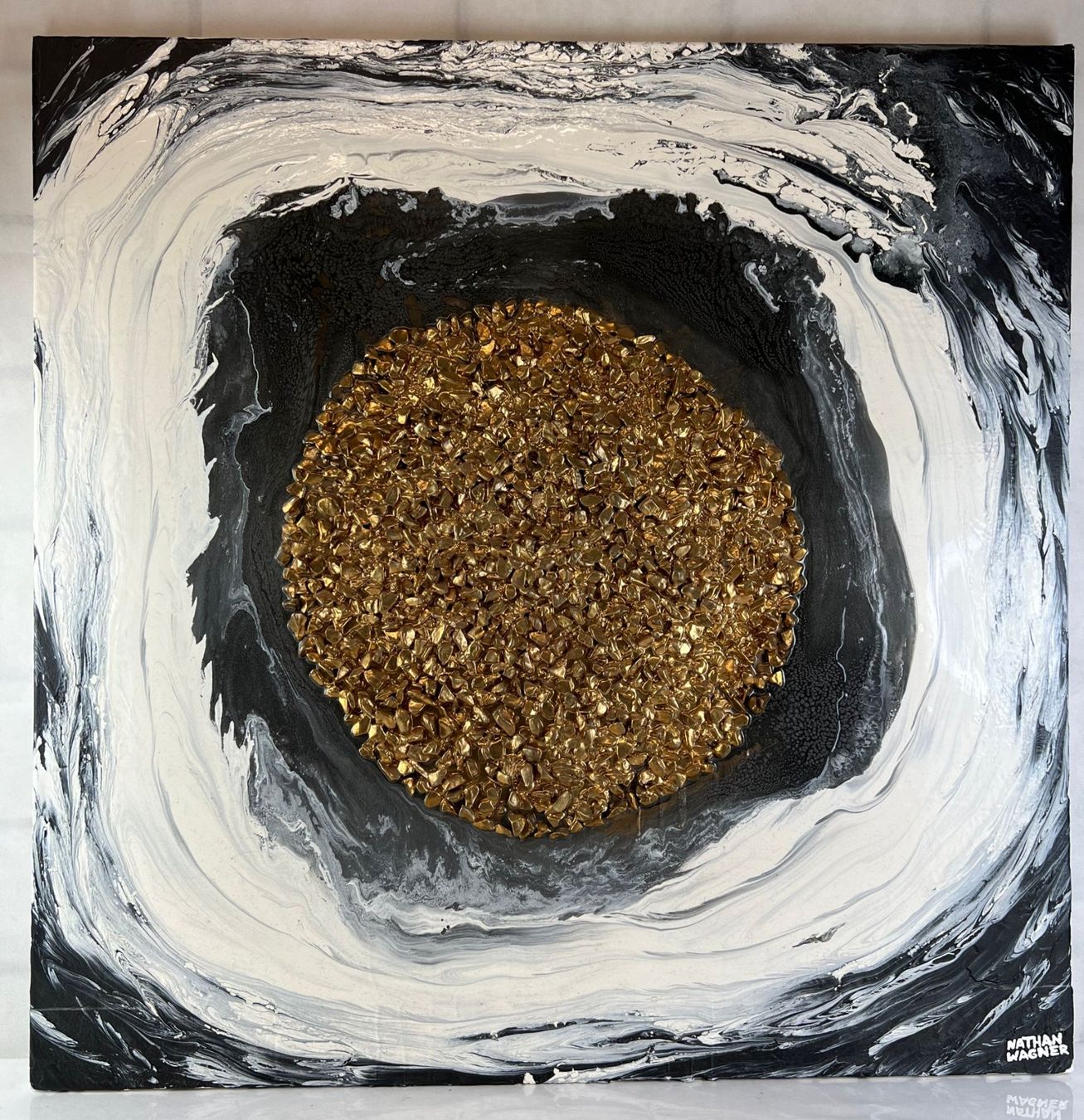 Dipinti: Goldener Mond | Wagner-Gemälde – Nuovo (secondo la descrizione) da Winterthur venduto da the_y68m
