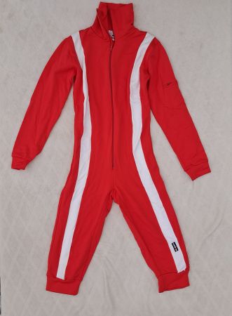 Neu! Roter Merboso Trainingsanzug Gr. 136 Vintage