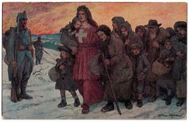 Bundesfeier 1915, durch Krieg in Not geratene Miteidgenossen