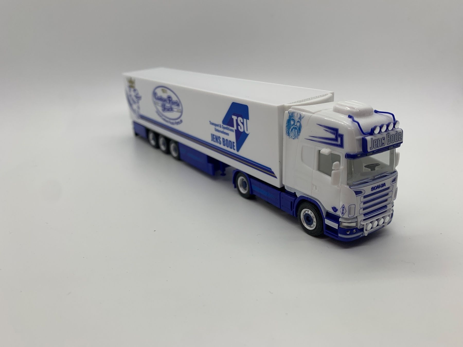 Herpa Modellini d'auto: Herpa Scania Jens Bode 1/87 – Usato da St. Erhard venduto da Michel164
