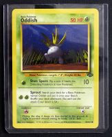 POKEMON ODDISH 58/64 HIGH GRADE CARD ENGLISH 1999