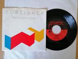 Foreigner --  I Want To Know What Love Is 7 " Single