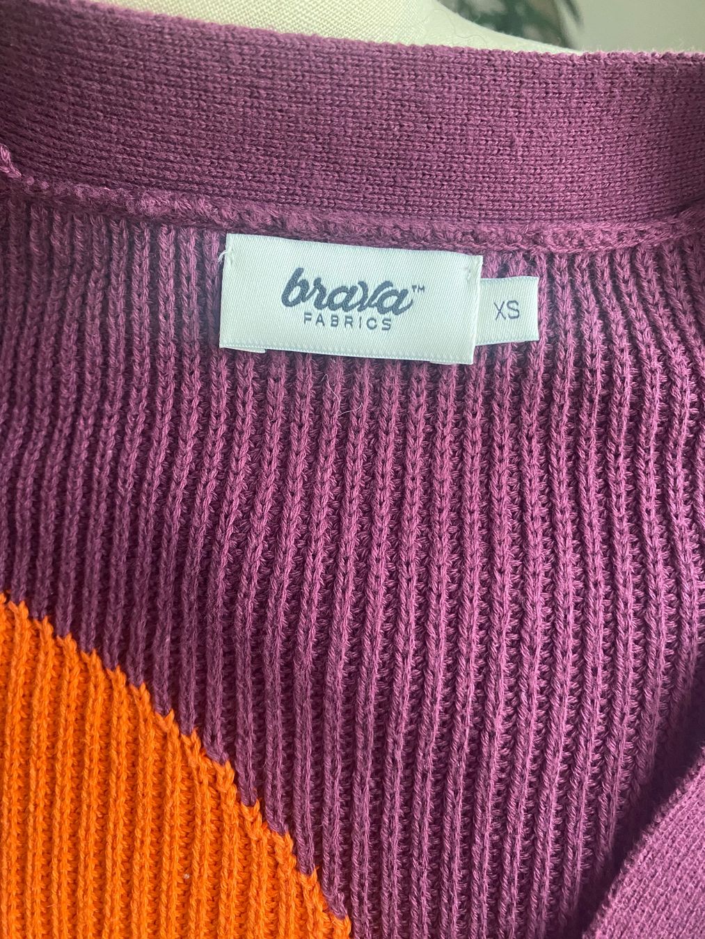 Maglioni & Felpe: Brava Fabrics Strickjacke, XS, Lila-Orange – Usato da Basel venduto da NormaJean01 2