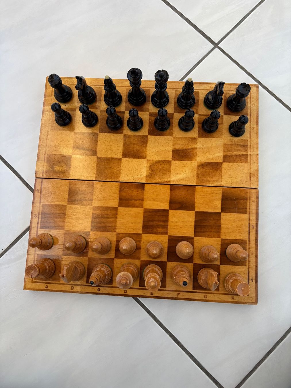 Giochi: Schachbrett inkl. Figuren – Usato da Bubendorf venduto da Domi005