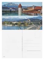 Luzern Kapellbrücke Wasserturm Pilatus Seebrücke Bahnhof